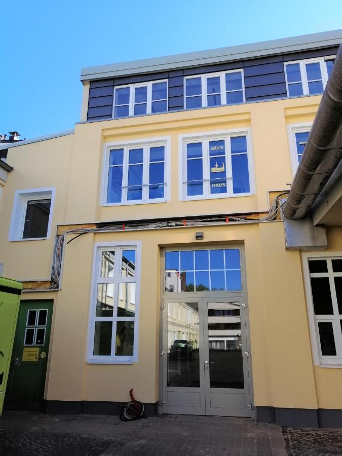 Gastehaus An Der Messe Hotel Hamburgo Exterior foto